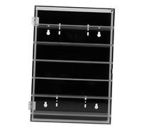 SMASOLO Présentoir Multi Couches Acrylique Transparent pour Couteaux Boîte de Rangement Compacte et Support Mural Comptoir Polyvalent pour Collections et Usage Domestique