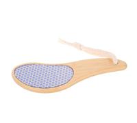 SMASOLO Râpe à Pied Double Face Bambou pour Callosités Exfoliation Nano Douce Masseur Plantaire Portable pour Soin Domicile et Voyage