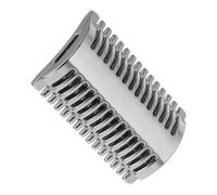 SMASOLO Rasoir de Zinc Durable Peigne Ouvert Double Lame de Sécurité pour Rasage Manuel Compatible Plupart des Manches de Rasoirs de pour Homme
