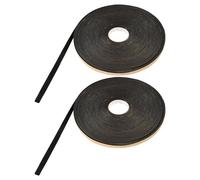 SMASOLO Ruban D'étanchéité en Mousse 25m pour Haut-parleurs de Voiture, 2 Rouleaux, Bande Isolante Anti-vibrations, Joint Insonorisant Étanche Bruit Automobile