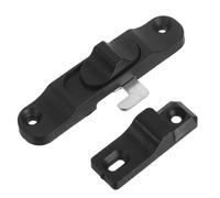 SMASOLO Serrure De Porte Moustiquaire Clips De Verrouillage De L'écran De Fenêtre Serrure De Porte De Grange Coulissante Sécurité De Fenêtre Noir