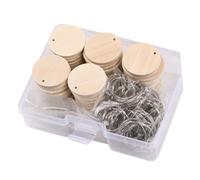 SMASOLO Set de Rondes pour Porte Clés DIY avec Anneaux Brisés Acier Inoxydable Accessoires Suspendus Durables pour Trousseau Clés Décoration Personnalisée pour Sacs et Sacs à Dos