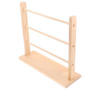 SMASOLO Support D'affichage De Bracelet Support Organisateur De Bracelets Étagère D'affichage Light Brown