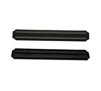 SMASOLO Support Magnétique Mural pour Couteaux de Cuisine Noir Barre Aimantée Forte pour Outils Rangement Sécurisé et Gain de Place Installation Facile pour Accessoires de Cuisine