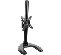 SMASOLO Support pour Téléviseur 14-27 Pouces, Pied de Table Réglable sans Perçage, Socle Robuste Compatible Écran LCD et LED, Support D'écran Pivotant pour Bureau et Salon