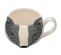 SMASOLO Tasse à Thé Céramique Cartoon Mug Animal Original pour Café Lait Maison et Bureau Design Lisse et Résistant