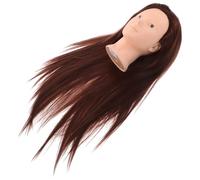 SMASOLO Tête De Mannequin Coiffure Avec Cheveux Humains Taille Réelle Pour Entraînement Professionnels Étudiants Coiffure Tresses Et Chignons Usage Salon Beauté