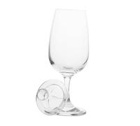 SMASOLO Verre à Whisky Tasting avec Long Pied et Couvercle Verre à Vin Polyvalent pour Dégustation et Contrôle de Température pour Brandy et Vins Doux