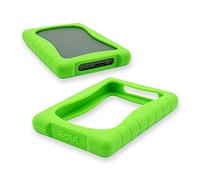 Smast® Coque Disque Dur Externe 2,5" Couverture en Silicone Antichoc antichute antidérapant, Compatible Con S34g4t3: Basic 1TB/2TB, One Touch 1TB/2TB, Expansion 1TB/2TB, S4msung M3,M4xt0r M3 (Vert)