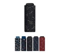 SMATI Mini Parapluie pliant compact - Taille Poche 18cm, résistant au vent, 200g ultra léger, manuel, Parapluie de voyage, Parapluie mixte, Couleur CONSTELLATION DOREE