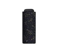SMATI Mini Parapluie pliant compact - Taille Poche 18cm, résistant au vent, 200g ultra léger, manuel, Parapluie de voyage, Parapluie mixte, Couleur CONSTELLATION DOREE