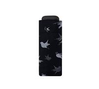 SMATI Mini Parapluie pliant compact - Taille Poche 18cm, résistant au vent, 200g ultra léger, manuel, Parapluie de voyage, Parapluie Femme, Motif OISEAUX