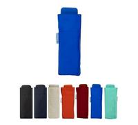 SMATI Mini Parapluie Pliant Compact, Taille Poche (18cm), Ultra Léger (200g.), Parapluie de voyage, Parapluie Femme, Couleur BLEU ELECTRIQUE