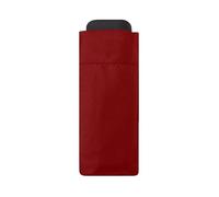 SMATI Mini Parapluie Pliant Compact, Taille Poche (18cm), Ultra Léger (200g.), Parapluie de voyage, Parapluie Femme, Couleur ROUGE FRAMBOISE