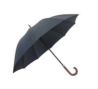 SMATI Parapluie Canne - Anti tempête - Ouverture Automatique - Super Solide avec 10 Baleines en Fibre, Bleu