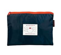 SMATI Poncho/cape de pluie avec capuche, bandes réfléchissantes devant et derrière mode femme tissu de qualité imperméable activité en plein air vélo moto randonnée COLEUR BLEU MARINE