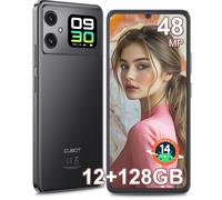 Smatphone Pas Cher CUBOT A20 12(4+8)Go + 128Go Téléphone portable Android 14 5100mAh Double Écran 6.75""+1.83'' 48MP GPS - Noir