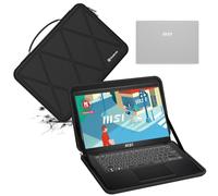 Smatree Housse de Protection Rigide en EVA Compatible avec 14 Pouces MSI Modern 14 C13M-621US/C13M-606US/C12M-495US Ordinateur Portable Sacoche (X8255)