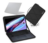 Smatree Housse de Protection Rigide en EVA Compatible avec ASUS Zenbook Pro 14 Duo OLED, ASUS Zenbook Pro 14 OLED, ASUS Vivobook S 14 OLED K5404 et Sac Anti-Chocs (X8252)