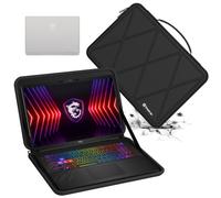 Smatree Housse de Protection Rigide en EVA Compatible avec MSI Crosshair 17 HX D14V, Pulse 17 AI C1V, Sword 17 HX B14V - 17 Pouces Slim et Anti-Choc Case Notebook Sac (X8319)