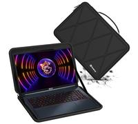 Smatree Housse de Protection Rigide en EVA Compatible avec MSI Stealth 16 Studio Series/MSI Stealth 16 Mercedes-AMG A13VG-236 Ordinateur Portable, MSI Stealth 16 AI Studio A1V Laptop Case (X8287)