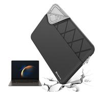 Smatree Housse pour Ordinateur Portable pour 15,6 Pouces Samsung Galaxy Book2 Pro/Galaxy Chromebook Plus, de Protection Laptop Étui avec Poche pour Accessoires,Design Antichoc breveté(E633)
