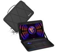 Smatree Housse Rigide en EVA pour Ordinateur Portable Compatible avec 14 Pouces MSI Prestige A12UC/A12SC/A11SCX/A10SC/EVO A11M,14,6 Pouces Samsung Galaxy Tab S10 Ultra avec S Pen et Clavier (X8040T)