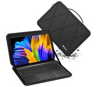 Smatree M52T Housse de protection rigide pour ordinateur portable de 14 pouces, compatible avec Samsung Galaxy Book5/4/3 Pro/Book4 Edge, Lenovo ThinkBook 14/IdeaPad, DELL Inspiron 14/Latitude 5455