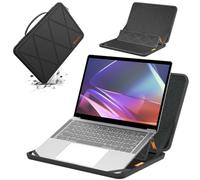 Smatree MS50 Housse de Protection en EVA Rigide avec Support Compatible pour 14 Pouce HP Chromebook x360 Laptop-14ct-cd000/14c-cd0097nr, pour HP Spectre x360 2-in-1/Dragonfly Pro Chromebook