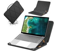 Smatree MS82 Housse de Protection en EVA Rigide avec Support Compatible pour 15,6 Pouce HP 255 G10, EliteBook 650/655, pour ProBook 450/455, ZBook Power G9/G10 Mobile Workstation, Pavilion Laptop 15