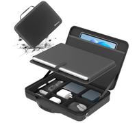 Smatree Sacoche pour ordinateur portable 15-16 pouces HP ProBook 455/450 G9/G10, pour EliteBook 865/860/655/650 G9/G10/G11, pour HP Chromebook 15a/15at, Housse rigide avec poignée
