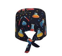 SMAZDFXX Bonnet de Travail Unisexe Confortable, Ajustable et Respirant ScienceLab et Atom