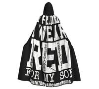 SMAZDFXX Cape à capuche pour papa de l'armée, longueur complète, pour femmes, hommes et adultes, pour Halloween, cosplay