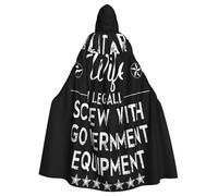SMAZDFXX Cape à capuche pour papa de l'armée, longueur complète, pour femmes, hommes et adultes, pour Halloween, cosplay