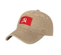 SMAZDFXX Casquette de Baseball à l'effigie du Communiste sud-Asiatique, Ajustable, délavée, pour Femme et Homme