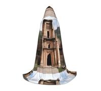 SMAZDFXX Costume de cape à capuche pour sites patrimoniaux pour cosplay, mascarade, carnaval, scène, fête, Comic Con