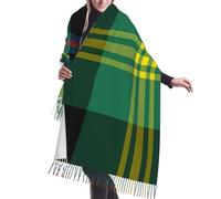 SMAZDFXX Écharpe d'hiver pour femme Clan Watson Tartan - Écharpe extra longue de 71 pouces en cachemire à carreaux doux à franges, légère et chaude, adaptée à toutes les saisons