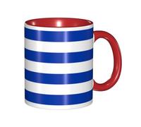 SMAZDFXX Ensemble de tasses en céramique imprimées pour le bureau et la maison, convenant au café américain, au thé chaud et au café glacé.