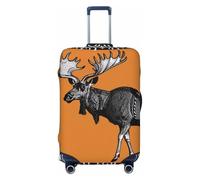 SMAZDFXX Housse de Protection de Valise Haute élasticité, imprimée avec Illustration de cerf, Universelle et résistante aux Rayures, pour Hommes et Femmes