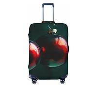 SMAZDFXX Housse de Protection pour Valise « Le lionceau en Attente », élastique, Anti-Rayures, Lavable et Anti-poussière, Compatible avec Les valises, Petite Taille, Noire