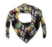 SMAZDFXX Mais avez-vous teint le lapin d'œuf de Pâques ? Bandanas fantaisie pour femmes, foulard carré léger, foulards polyvalents en satin pour le cou, sac à cheveux