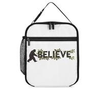 SMAZDFXX Sac à lunch isotherme portable Bigfoot Sasquatch I Believe, fourre-tout réutilisable pour le travail au bureau