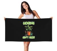 SMAZDFXX Serviette de Plage à séchage Rapide Le binage n'est Pas Facile pour la Piscine Sports Camping Gym Yoga Vacances Femmes Hommes