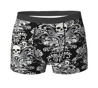 SMAZDFXX sous-vêtements pour Hommes, Motif œil égyptien doré Ankh, Égypte - Boxer élastique pour Hommes