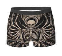 SMAZDFXX sous-vêtements pour Hommes, Motif œil égyptien doré Ankh, Égypte - Boxer élastique pour Hommes
