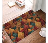 SMAZDFXX Tapis d'entrée 40 x 60 cm, Motif Pyramides d'Égypte, Absorbant et Facile à Nettoyer, idéal pour Une terrasse, Une Maison de Campagne ou Un intérieur de Maison de Campagne.
