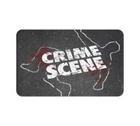 SMAZDFXX Tapis d'entrée avec Motif Graphique représentant Une Victime effrayante, 49 x 80 cm (19,3 x 31,5 Pouces). Convient également pour la Cuisine et la Chambre.