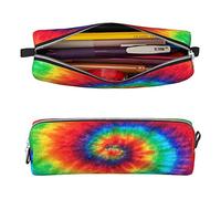 SMAZDFXX Trousse à Crayons, Petite Trousse à Crayons avec Fermeture éclair, Organiseur de Papeterie pour Filles et garçons - Tie Dye