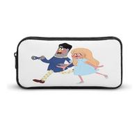 SMAZDFXX Trousse à Crayons Wally-Darling Frank Judy Merch, Trousse de Rangement Kawaii pour Papeterie, Trousse de Maquillage pour Adultes, Petite Taille 22 x 11,9 x 5 cm