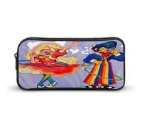 SMAZDFXX Trousse à Crayons Wally-Darling Julie Merch, Trousse de Rangement Kawaii pour Papeterie, Trousse de Maquillage pour Adultes, Petite Taille, 22,1 x 11,9 x 5,1 cm